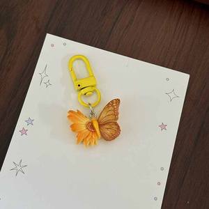 سلسلة مفاتيح ملونة للربيع طراز جديد للربيع بألوان زهرة فراشة ، قلادة جميلة ومبتكرة من Xin Sen - Product Image 5