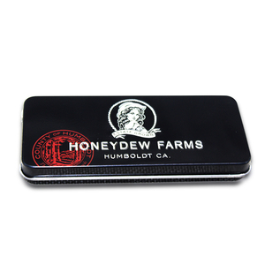 Giá cả cạnh tranh Trung Quốc sản xuất hình chữ nhật kim loại thuốc Lá Trường hợp hộp thiếc - Product Image 1