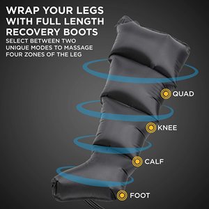 Système de thérapie par compression à 4 chambres Machine de <span class=keywords><strong>drainage</strong></span> <span class=keywords><strong>lymphatique</strong></span> Air Leg Massager Muscle Relaxation Recovery Boots DVT Pump - Product Image 2