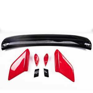 Neuer ABS Hochwertiger Heckspoiler 7-teilig TR-Stil mit 3M-Klebeband-<span class=keywords><strong>Installation</strong></span> für 2021 für 10. Generation für SCHRÄGHECK - Product Image 2