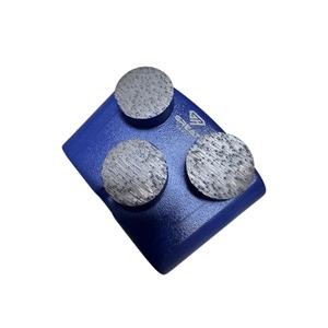 أدوات الماس HTC قرص طحن أحذية طحن خرسانية للأرضية مطحنة معدنية قرص مع ثلاثة أجزاء أرضية خرسانية مستديرة - Product Image 2