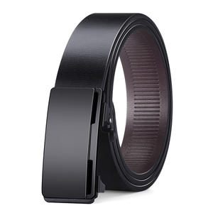 <span class=keywords><strong>Ceinture</strong></span> pour homme en alliage, polyvalente, simple, à boucle automatique, tendance pour les jeunes, décontractée, sans dents, passe-partout - Product Image 6