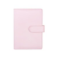 Binder Planner Kustom Grosir A6, Binder Kulit PU dengan Klip, Agenda & Organizer