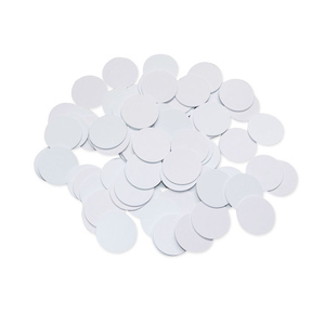 Không thấm nước lập trình tùy chỉnh in trắng RFID PVC ntag213 thẻ dính Sticker mỏng Vòng đồng xu <span class=keywords><strong>NFC</strong></span> phương tiện truyền thông xã hội Thẻ 50 mét - Product Image 4