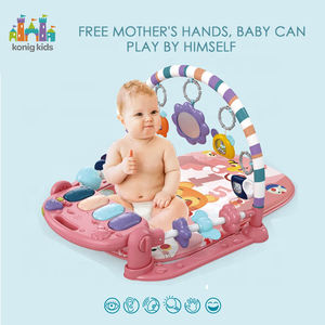 Konig Kids Nouveauté Jeux pour bébés Piano à pédales pour bébé Tapis de jeu avec <span class=keywords><strong>jouet</strong></span> suspendu - Product Image 4
