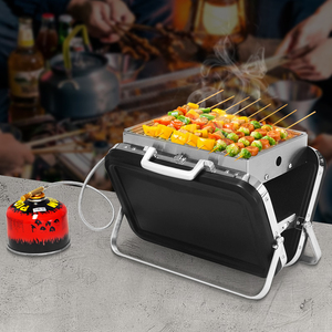 Mini <span class=keywords><strong>valise</strong></span> commerciale <span class=keywords><strong>barbecue</strong></span> commercial Camping extérieur pliant <span class=keywords><strong>Barbecue</strong></span> en acier inoxydable grils de <span class=keywords><strong>barbecue</strong></span> à <span class=keywords><strong>gaz</strong></span> portables - Product Image 2