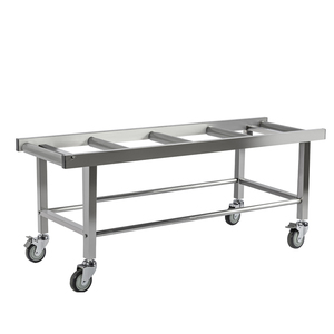 Giá rẻ tang lễ Nguồn cung cấp 304 thép không gỉ chết cơ thể <span class=keywords><strong>cadaver</strong></span> vận chuyển nhà xác xe đẩy - Product Image 4