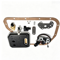 Kit de réparation et de mise à niveau du solénoïde de transmission 46RE 47RE 48RE A518 avec filtre et joint de carter, compatible avec les transmissions A518 4 vitesses – Pièces de rechange