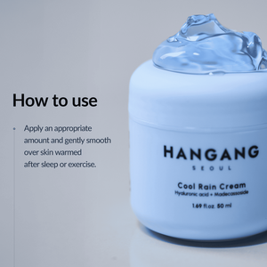 Crème hydratante anti-rides à l'acide hyaluronique et à l'adénosine Hangang Seoul, réduit les pores, formule végane, flacon de 50 ml - Product Image 2