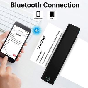 เครื่องพิมพ์ Phomemo M08F แบบพกพาไร้หมึกสำหรับโทรศัพท์มือถือ ใช้ในบ้านและสำนักงาน พิมพ์ความร้อนแบบไร้สาย ขนาด A4 - Product Image 3