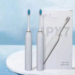 Cepillo de Dientes Eléctrico Sónico Vibratorio Recargable Portátil Automático con Logotipo Personalizado OEM ODM 2026, IPX7, Suave para Adultos, 15 Días - Product Image 2