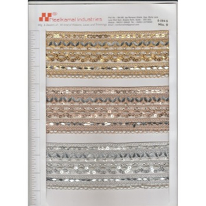 Tela de Encaje con Diseño de Espejo, Resistencia a la Tensión de 2 KPa, Diseño y Patrón Personalizables, Tamaño 2 Jacquard, 100% Poliéster, Textil para el Hogar - Product Image 1