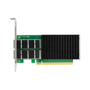 การ์ดเชื่อมต่อเครือข่าย Speed Bridge ConnectX-6 PCIe 4.0 x16 แบบคู่ 100G QSFP56 สำหรับเซิร์ฟเวอร์ - Product Image 1