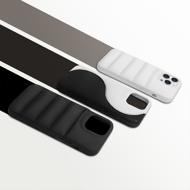 Leather Phone case Manufacturer Puffer Phone case Customized Mobile Phone case for iPhone 14 15 Pro Max