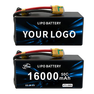 Lithium Polymer <b>Battery</b> 8S 16000mAh for FPV Drone RC UAVs High Capacity <b>Rechargeable</b> Drone Lithium <b>Battery</b> - Product Image 1