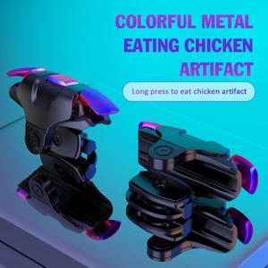 Joystick de Gamepad ajustable de teléfono de Metal colorido de alta calidad para PUBG Mobile Gaming <span class=keywords><strong>Trigger</strong></span> Fire <span class=keywords><strong>Button</strong></span> <span class=keywords><strong>L1R1</strong></span> Shooter Controller - Product Image 3