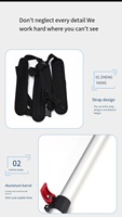 Prix usine nettoyeur haute pression Lance télescopique pistolet à eau Kit de nettoyage baguette d'extension avec connexion rapide 1/4''