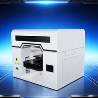 Printer UV Otomatis Penuh QY A3 DTF Baru dengan Kepala Cetak DX7, Penentuan Posisi Visual, Multiwarna 30x40CM 220V/110V, Garansi 1 Tahun