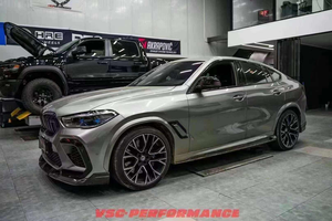 Kit Carrozzeria Completo in Fibra di Carbonio LD Style X6M per <span class=keywords><strong>BMW</strong></span> <span class=keywords><strong>X6</strong></span> G06 (2020-2023) - Paraurti/Minigonne Laterali/Diffusore Posteriore/Spoiler - Product Image 4