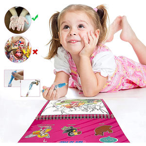 Educatief baby aquarelverfboek en magisch waterverf spiraal tekenboek voor kinderen - Product Image 4