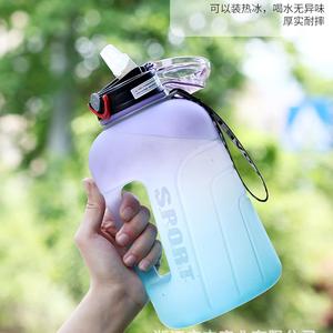 <span class=keywords><strong>Gourde</strong></span> grande capacité 1800ML Sports d'été Bouilloire en plastique avec couvercles pour le camping et les voyages - Product Image 5