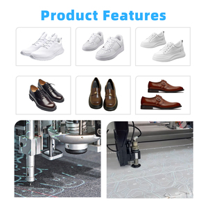 Cortadora Vibratoria CNC Comercial para Cuero Genuino, Sintético, Goma, TPU, Solución de Corte Personalizada para Piezas de Calzado - Product Image 2