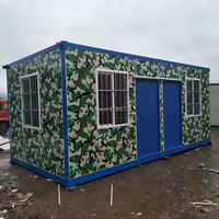 Maisons modulaires préfabriquées en structure acier moderne, résistantes aux tremblements de terre, prêtes à l'emploi pour les centres commerciaux et les parcs