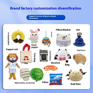 Muñeco de Peluche Personalizable con Relleno de Algodón PP, Personalización de Mascota y Logotipo de Empresa - Product Image 2