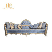 Chaises de salon modernes de luxe en feuille d'or avec housse amovible et structure en bois pour appartement et hôtel