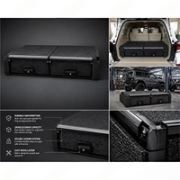 Boîte de rangement arrière robuste pour Land Cruiser 200 Series 2007 pour organisateurs de SUV tout-terrain