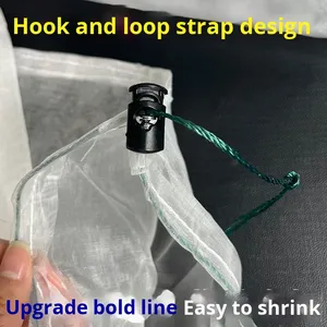 ถุงตาข่ายจับปลาสำหรับตกปลาในแม่น้ำวัสดุโพลีเอทิลีนพับได้และมีความแข็งแรงสูง - Product Image 5