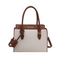 TLL0002 Sac Bandoulière Croisé Haut de Gamme Personnalisé pour Femme, Design Tendance Color-Block, Qualité Supérieure