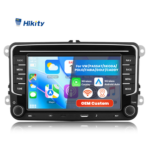 Hikity per VW Magotan Passat <span class=keywords><strong>Golf</strong></span> <span class=keywords><strong>Polo</strong></span> Seat 7 ''<span class=keywords><strong>4</strong></span> + 64G Skoda Android Car Audio Autoradio Wireless Carplay/Android Auto GPS/WiFi - Product Image 1