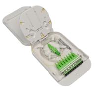 Boîtier de terminaison FTTH 8 fibres, module cassette, boîte de raccordement murale intérieure durable, 1/8 fibre, Caja Box FDB