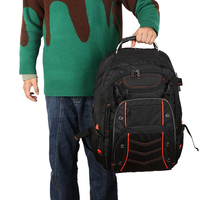 Sac à dos pour ordinateur portable pour homme avec logo personnalisé, imperméable, grande capacité, sac de voyage d'affaires