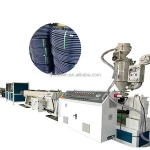 Máquina de producción de tuberías de agua de riego de plástico HDPE PE de 16-32mm/Fabricante de extrusoras de tuberías de descarga de drenaje HDPE