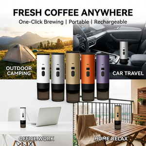 Kingze Machine à Expresso Portable Mini 3-en-1 Alimentée par USB Type C, <span class=keywords><strong>Cafetière</strong></span> à <span class=keywords><strong>Capsules</strong></span> de Voyage pour l'Extérieur - Product Image 5
