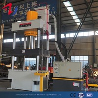 Presse d'évier en pierre de quartz en matériau composite à quatre colonnes de 400 tonnes formant le prix de la presse hydraulique