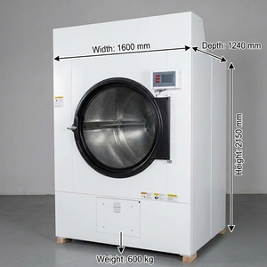 <span class=keywords><strong>Asciugatrice</strong></span> Commerciale da 50kg, Grande Capacità, <span class=keywords><strong>Asciugatrice</strong></span> Industriale a Tamburo per Attrezzature <span class=keywords><strong>di</strong></span> Lavanderie Commerciali, Hotel e Lavanderie Self-Service - Product Image 2