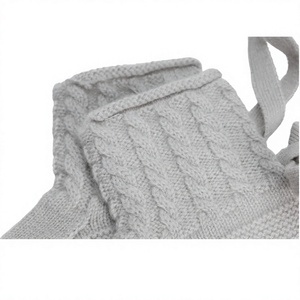 Calcetines de Cachemira 100% para Bebé, Tejidos, Color Gris Sólido, Gruesos, de Algodón, Invernales, Casuales, Transpirables, para Recién Nacidos - Product Image 5