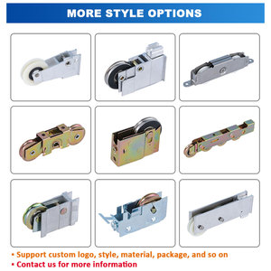 Puleggia a rullo porta scorrevole di alta qualità, in acciaio inox 304 porta scorrevole finestra ruota rullo - Product Image 6