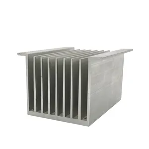 Extruded Aluminum Profile Heat Sink Extrusion Custom CNC Machining Milling Heatsink Aluminium Heatsinks Radiators