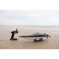 Juguetes para Niños, Barco RC Eléctrico de Alta Velocidad sin Escobillas de 64 CM de Largo, 2.4G, FT011, Velocidad 55 KM/h