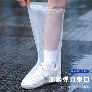Couvre-chaussures en plastique imperméables, taille unique, à enfiler, antidérapants, résistants à l'usure, protections de sécurité - Product Image 5