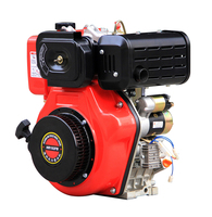 Moteur diesel monocylindre refroidi par air à démarrage électrique 13 ch 192FB