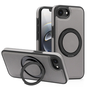 Cuir <span class=keywords><strong>d</strong></span>'affaires pour <span class=keywords><strong>iPhone</strong></span> 16 étui de téléphone en cuir magnétique couverture arrière porte-anneau pour <span class=keywords><strong>iPhone</strong></span> 16 E 2025 - Product Image 6