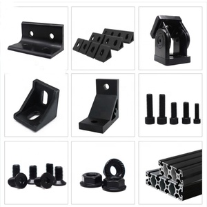 Fabricants d'aluminium Pièces d'angle spéciales en aluminium utilisées pour le support et la fixation de profilés soumis à de fortes vibrations - Product Image 5