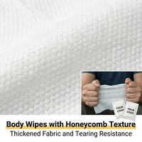 Lingettes de douche extra-larges pour camionneurs avec service OEM
