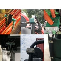 Collier de serrage robuste pour tuyaux, pince hydraulique pour tubes, collier de serrage pour câbles, support de fixation pour tuyaux marins