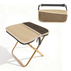 Hot Selling Custom Ultralight Mini <b>Folding</b> <b>Stool</b> Lightweight Oxford Chair Bag <b>Portable</b> Foldable Chair for Fishing - Product Image 3